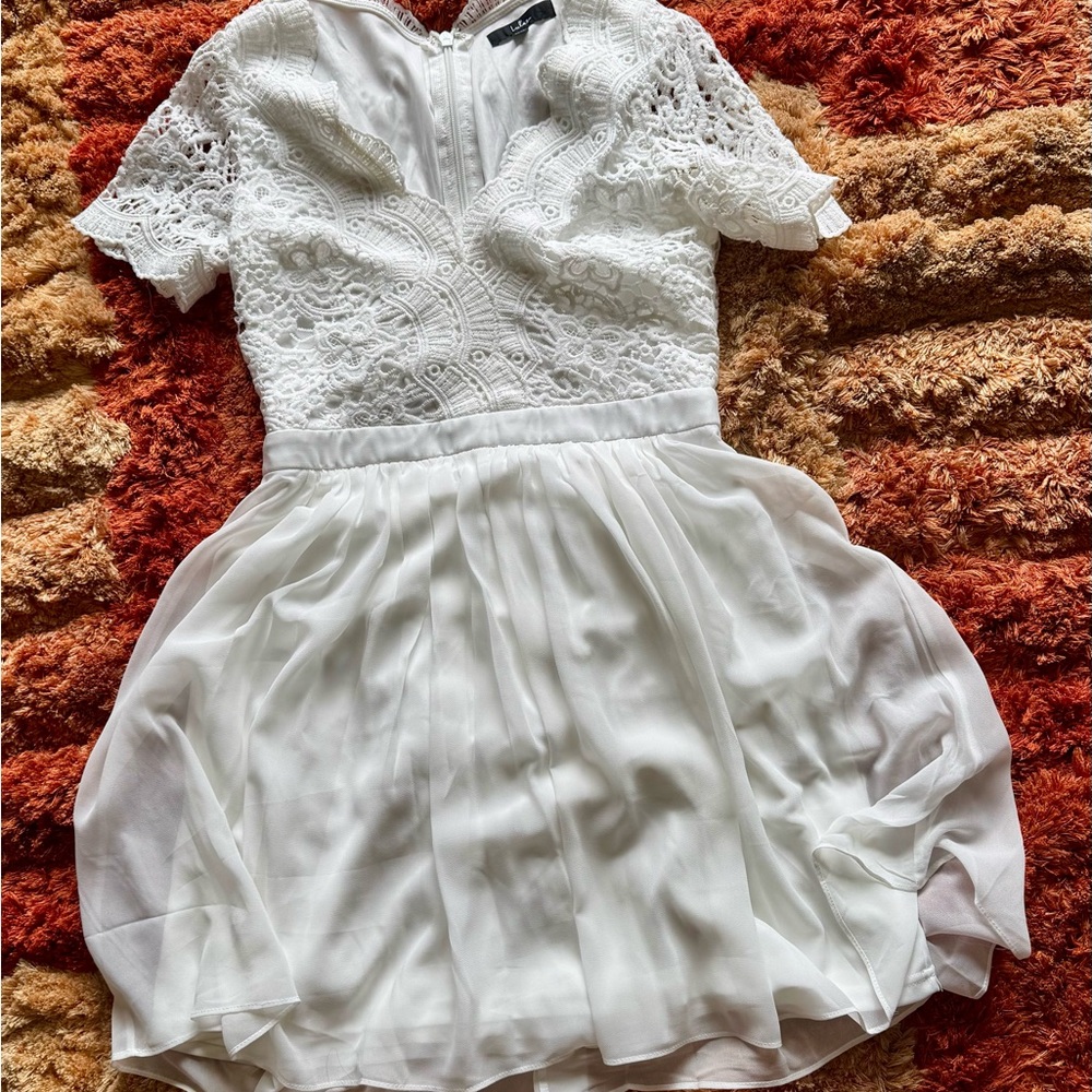 Lulu's Angel in Disguise White Dress